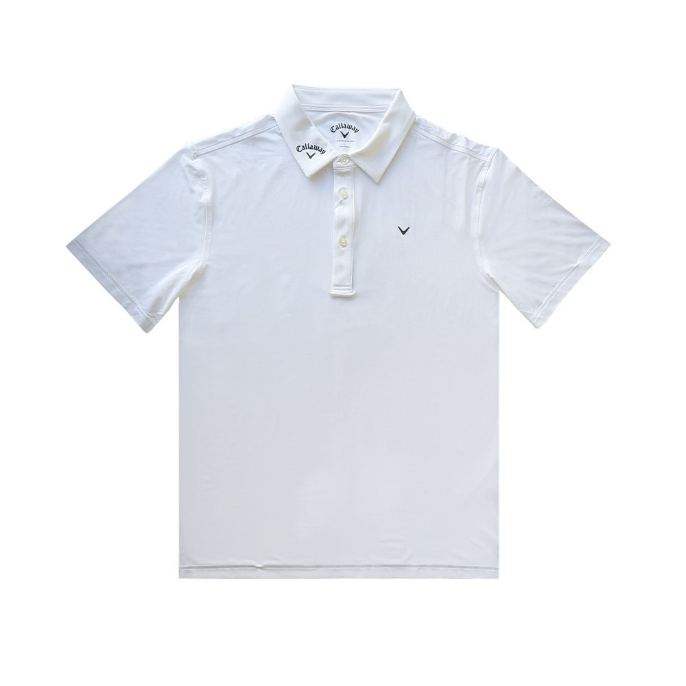 Callaway Ellerston Golf Polo - White / Large