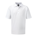 Footjoy Stretch Pique Solid Shirt  - 2XL / White