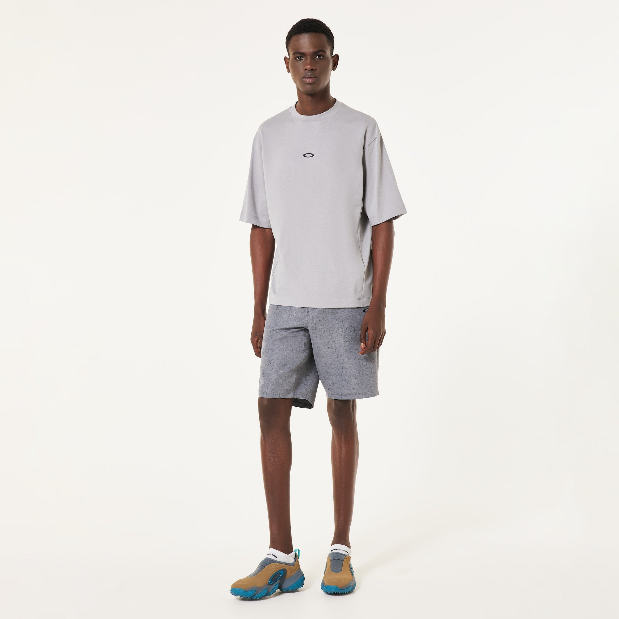 Oakley Mens Driven Short Sleeve T-Shirt - CEMENT - XL