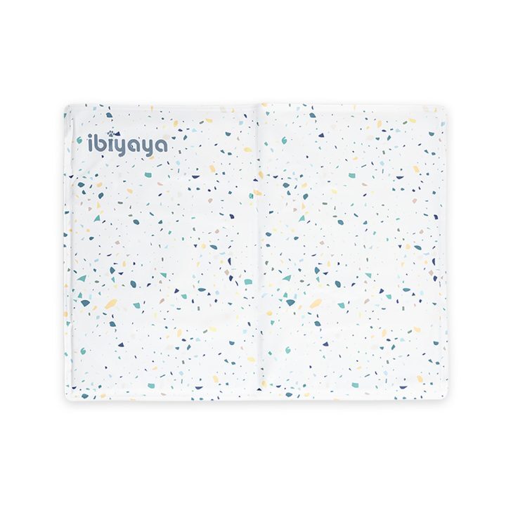 Ibiyaya Chill Pad Dog Cooling Mat - Terrazzo Tile