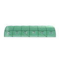 Green Fingers Greenhouse 9x3x2M Walk in Green House Tunnel Plant Garden Shed Dome