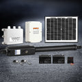 Single Swing Gate Opener 600KG 10W Solar Panel