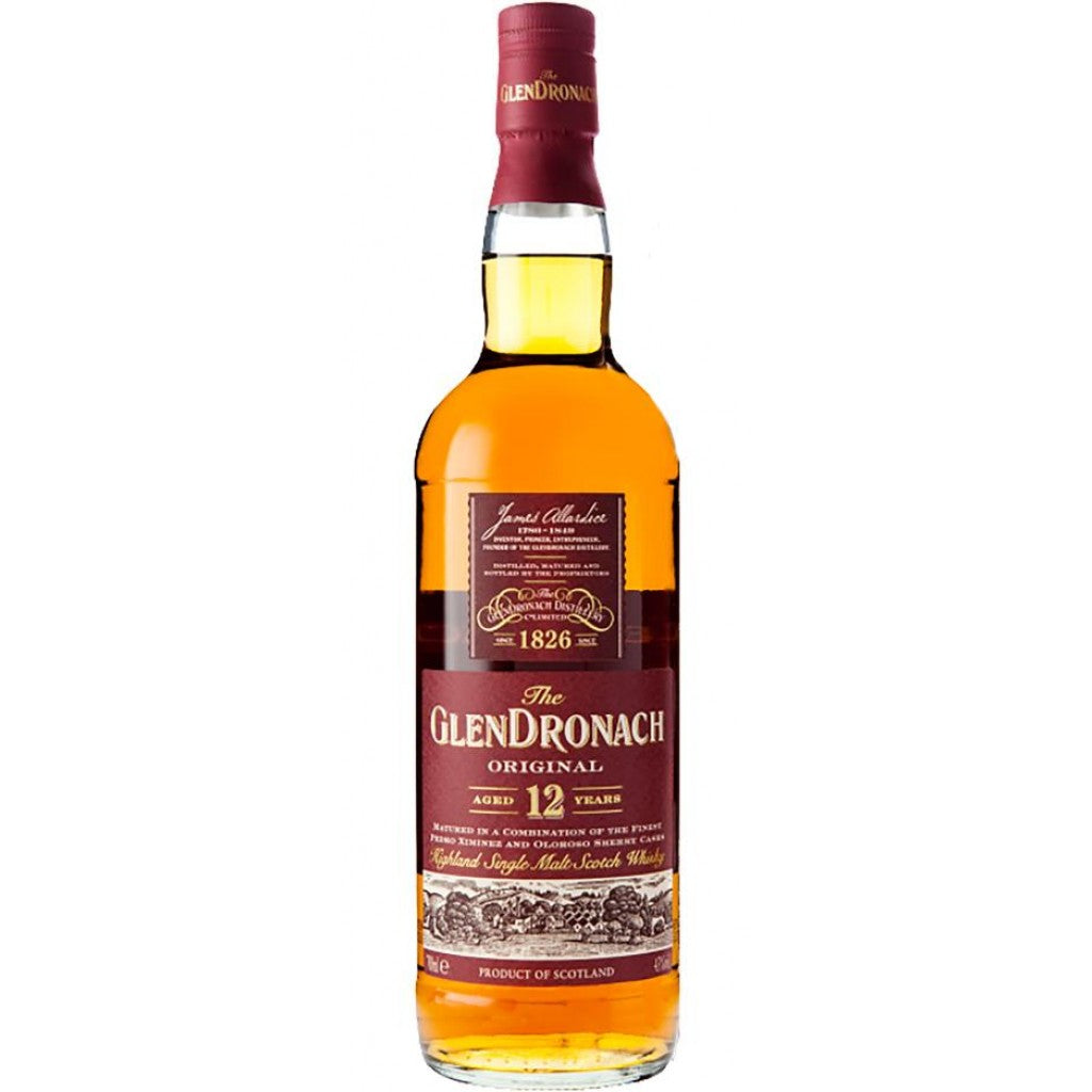 Glendronach 12 Year Old Original Whisky 700 ml