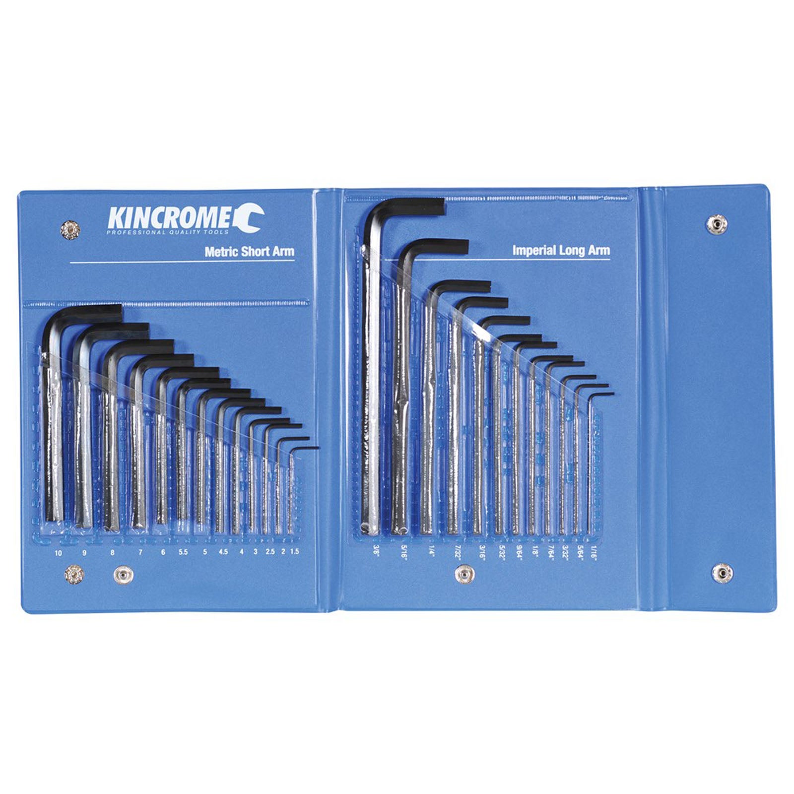 Kincrome Hex Key Set 25 Pce