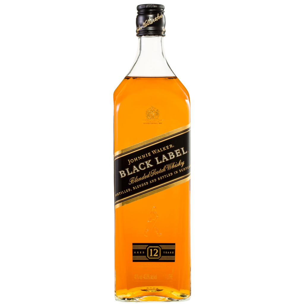 Johnnie Walker 12 Year Old Black Label Whisky 1000 ml