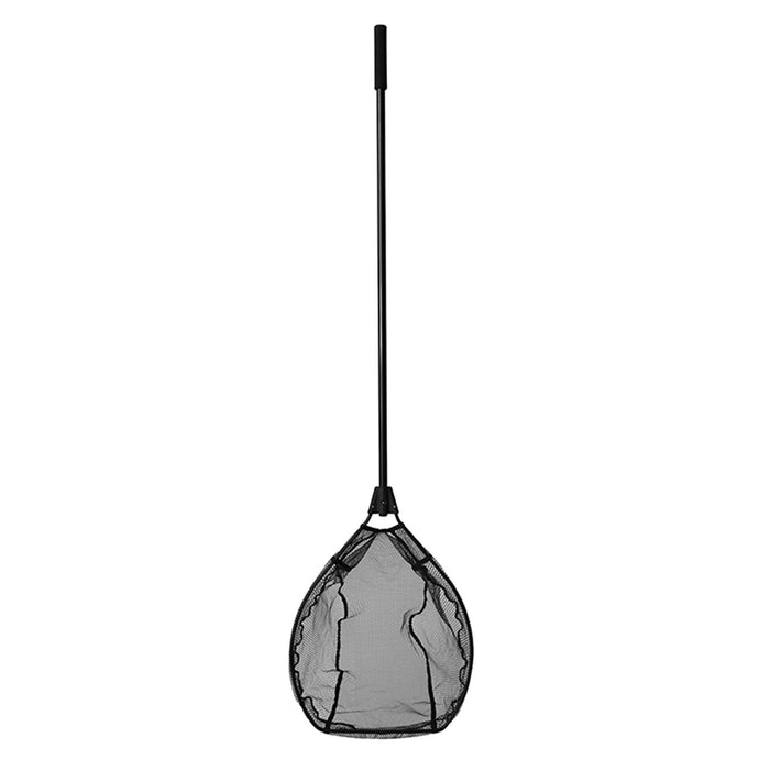DELUXE BOAT LANDING NET 120CM-RUBBERIZED MESH