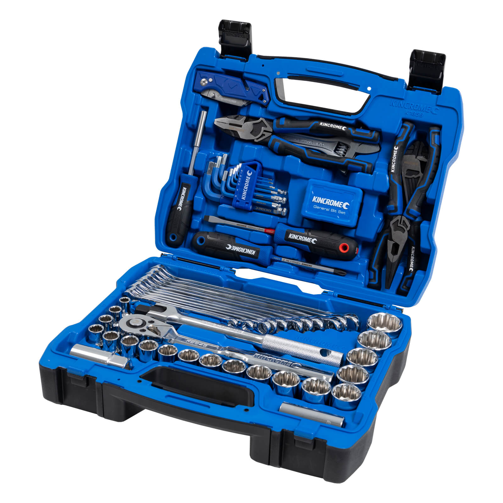 Kincrome Portable Automotive Kit 1/2" Drive 85 Pce