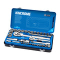Kincrome Socket Set 1/4 + 1/2 Drv Metric 35 Piece