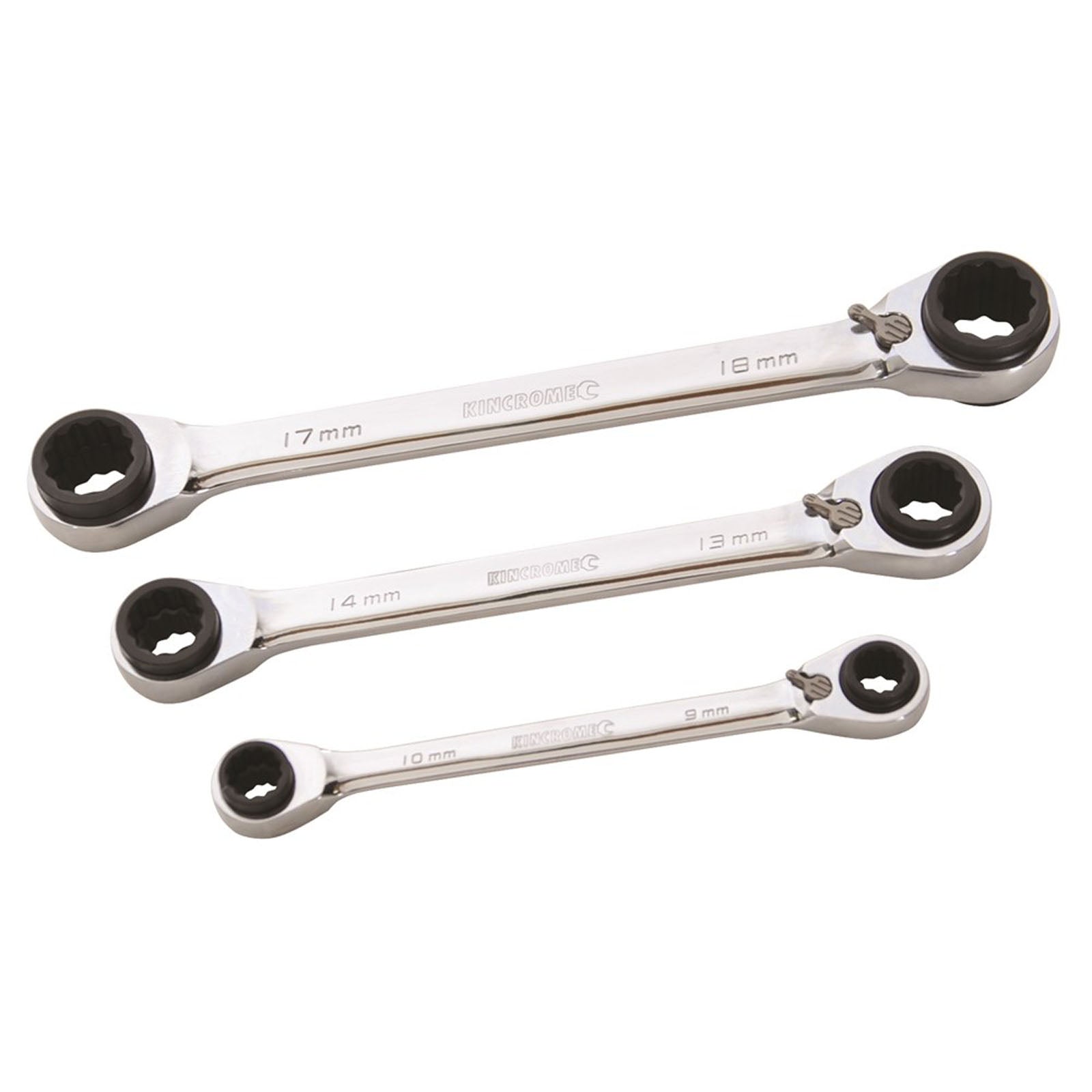 Kincrome Gear Spanner set 3 Piece 12 in 3