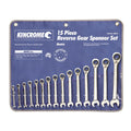 Kincrome Gear Wrench Set Metric 15 Piece
