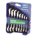 Kincrome Gear Spanner Reversible Stubby Mtc 8 Pce