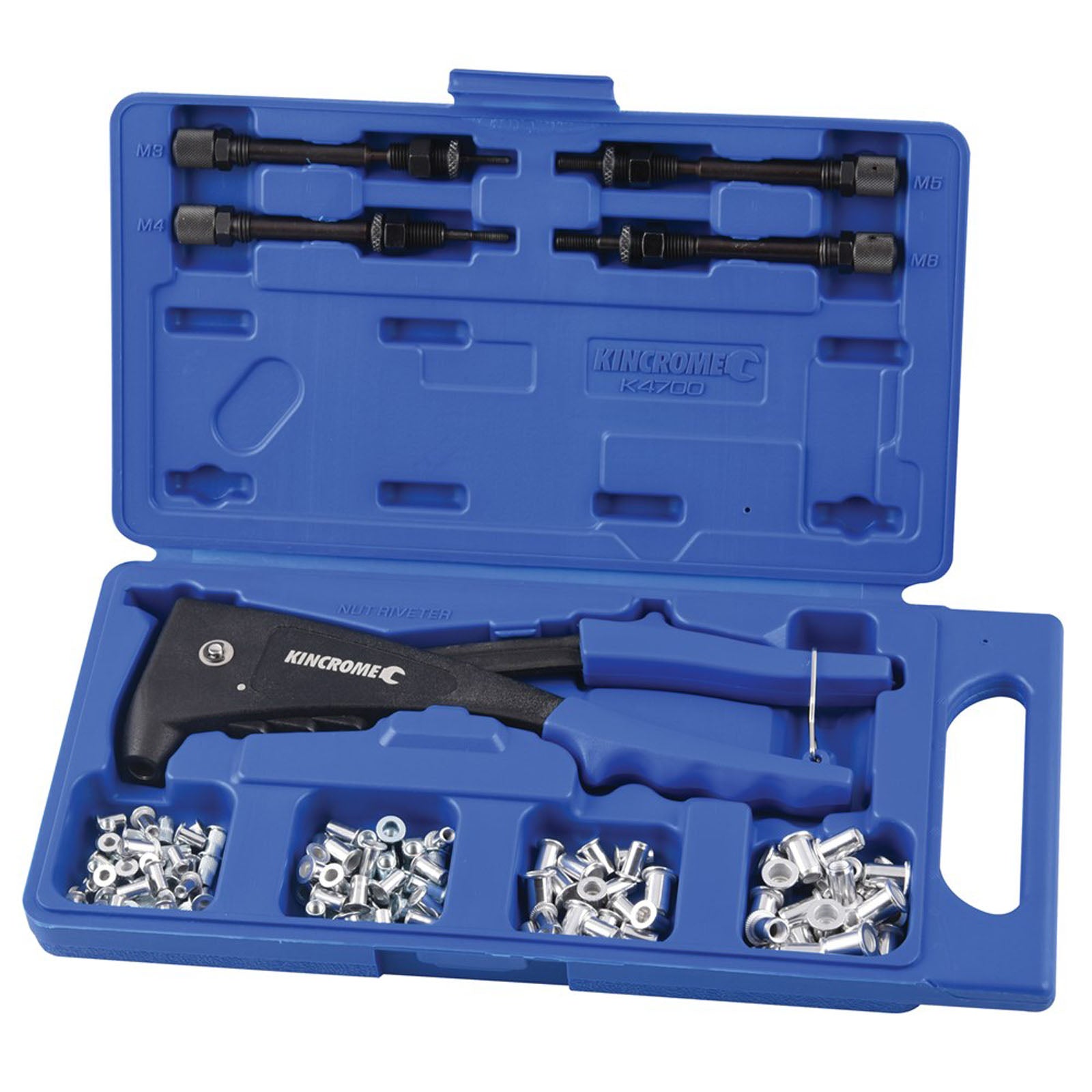 Kincrome Nut Riveter Kit 85Pce