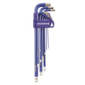 Kincrome Hex Key Ball Point Long Set Metric 9Pce