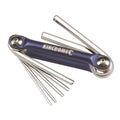 Kincrome Hex Key Set Folding Metric 7 Piece