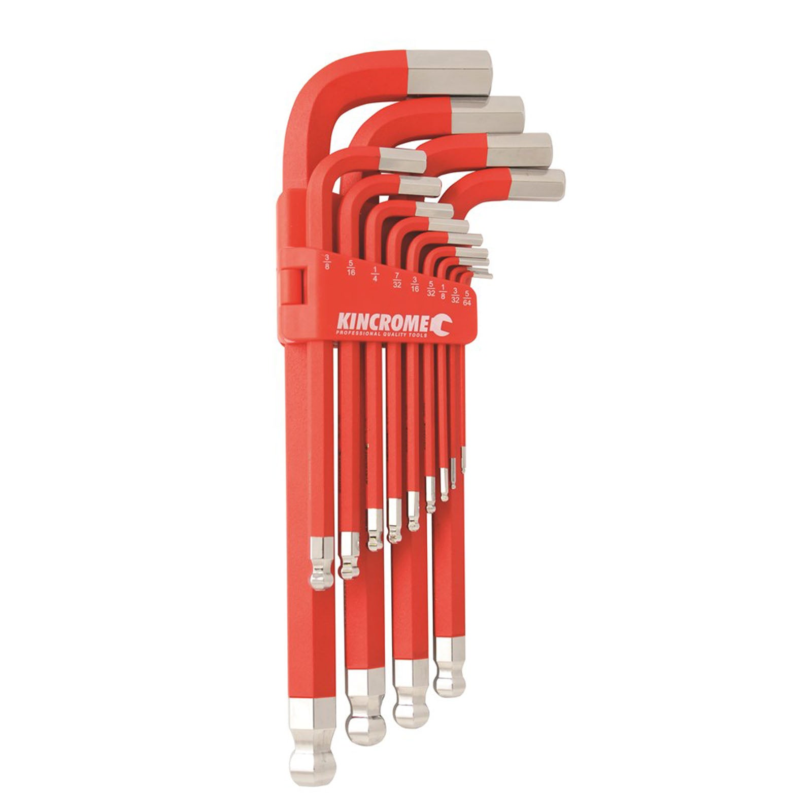 Kincrome Ballpoint Key Wrench Set Jumbo Imp 13Pce