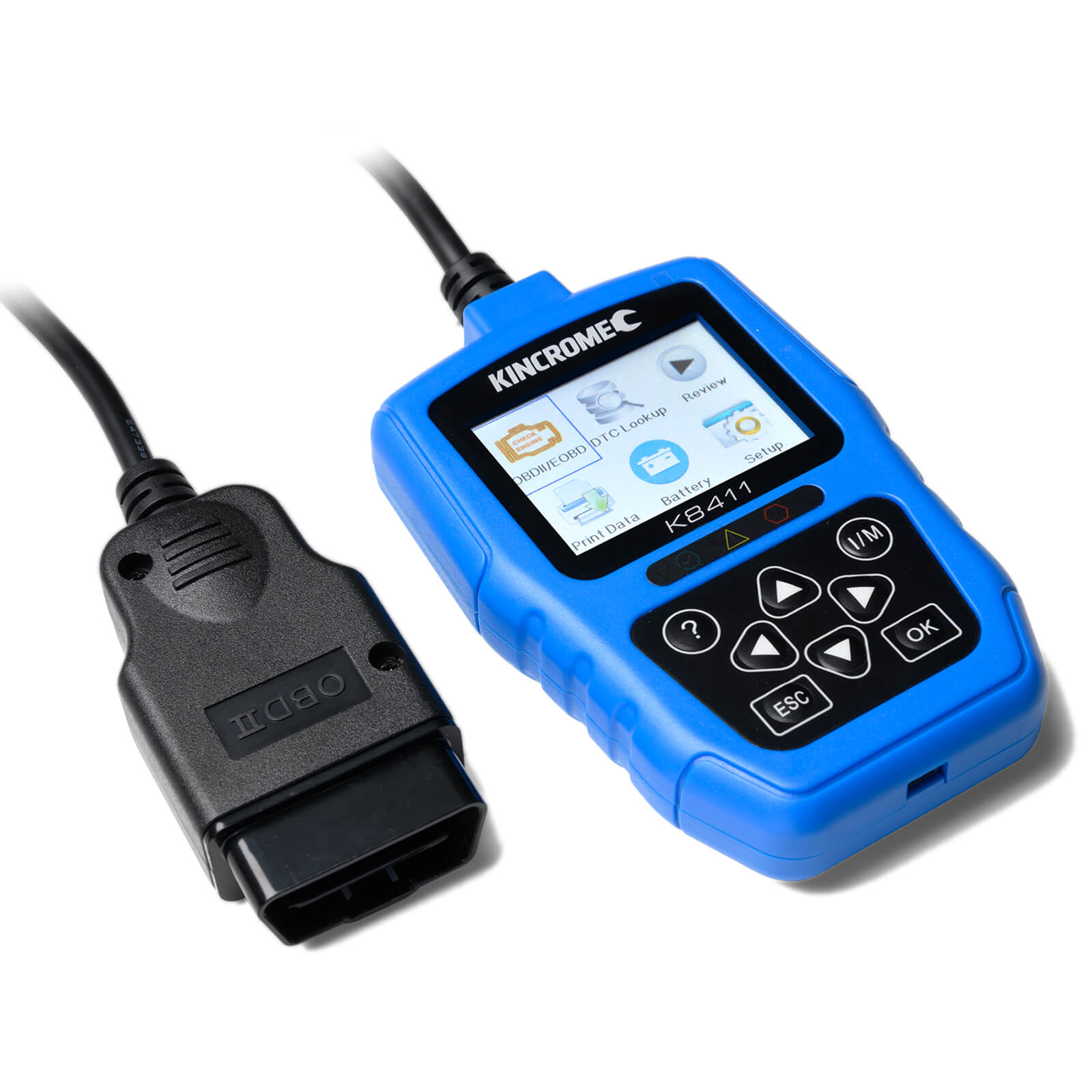 Kincrome Diagnostic Scan Tool OBD2 Semi Pro