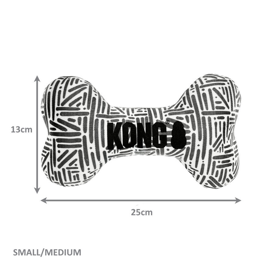 KONG Maxx Bone Puncture Resistant Plush Dogs Toy - Small/Med