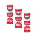 KONG Signature Balls Fetch Dog Toys x 3-Pack Large Assorted