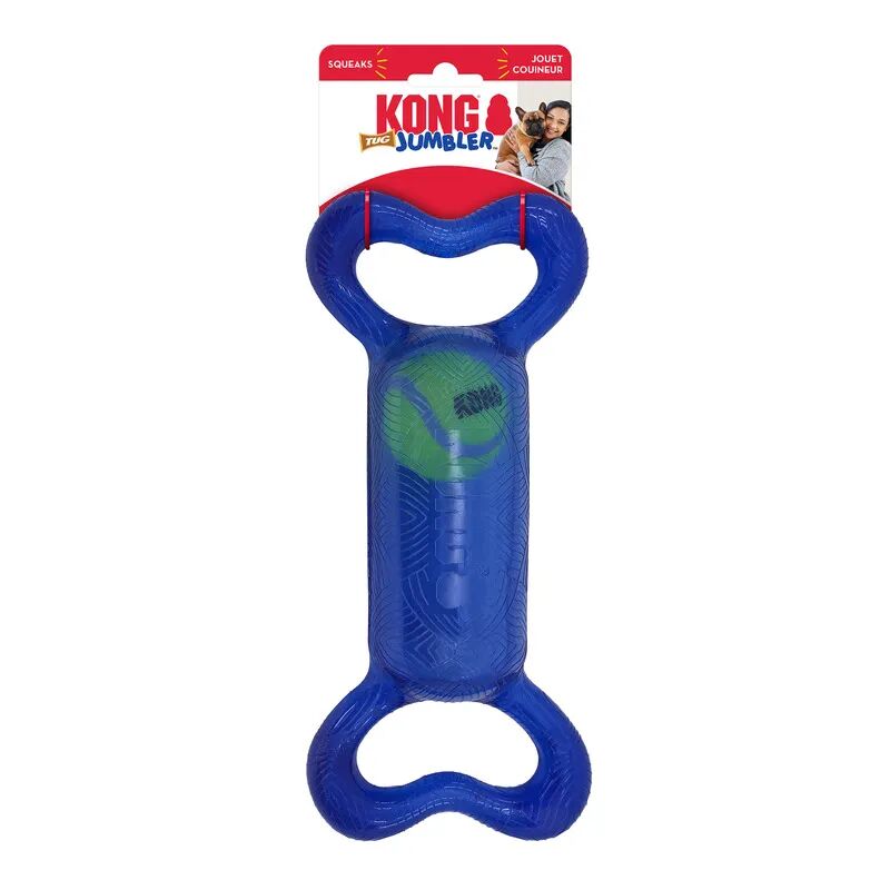 KONG Jumbler Tug Interactive Tough Dog Toy - Small-Medium