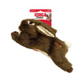 KONG Wild Low Stuffing Floppy Squeaker Dog Toy - Rabbit