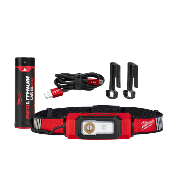 Milwaukee REDLITHIUM Hard Hat Beacon 3Ah