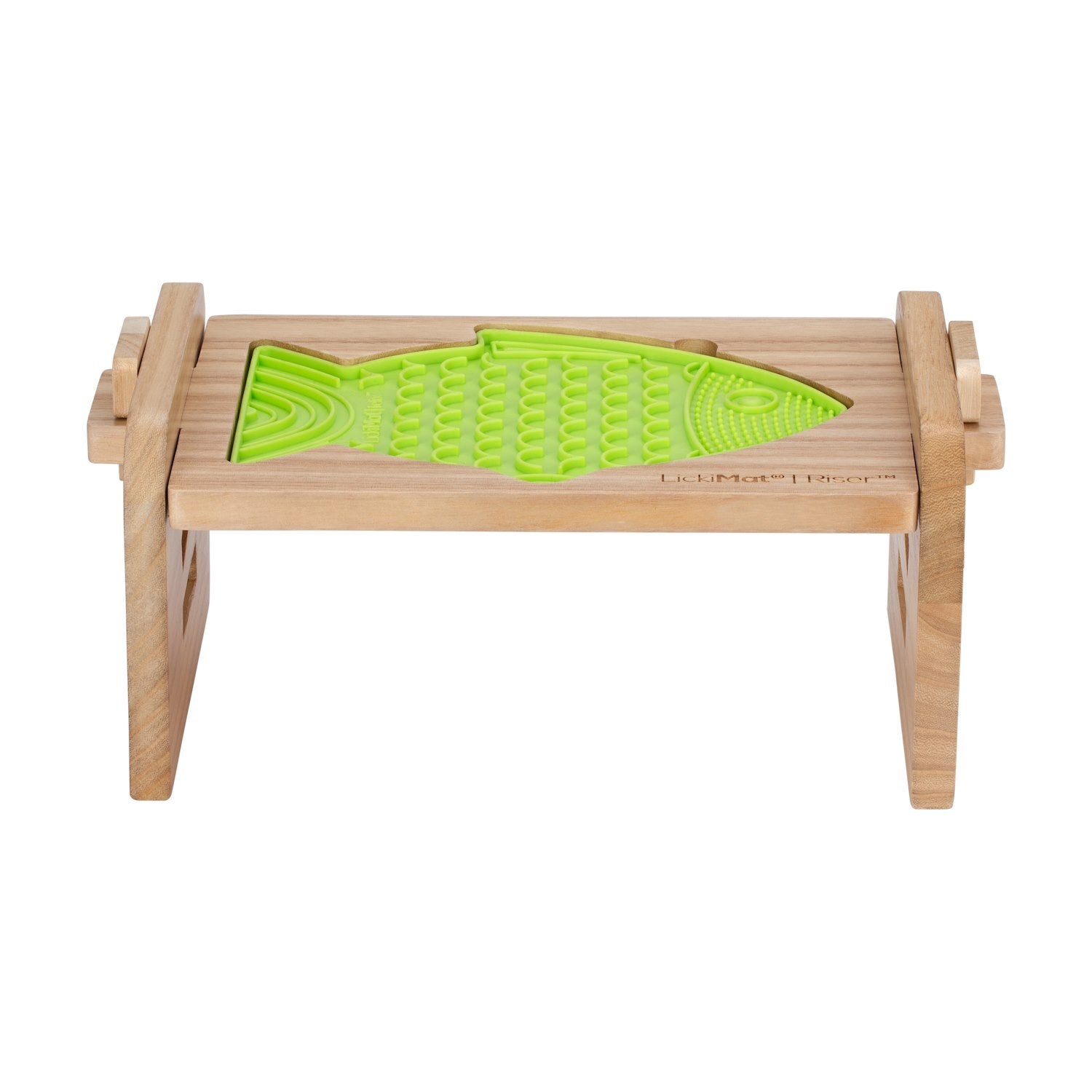 Lickimat Whisker Slow Feeder Bowl Adjustable Elevation Riser for Casper & Felix Lick Mats