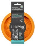 Lickimat UFO Slow Food Anti-Anxiety Licking Dog Bowl - Orange