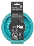 Lickimat UFO Slow Food Anti-Anxiety Licking Dog Bowl - Turquoise