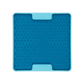 Lickimat Mini Tuff Soother Slow Food Bowl Anti-Anxiety Mat for Dogs - Turquoise