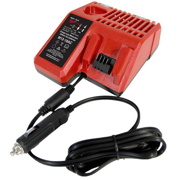 Milwaukee M12 + M18 Automotive Charger