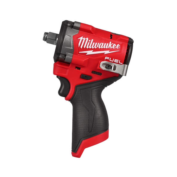 Milwaukee Imp Wrench Stubby Fric 1/2 12V Skin Only
