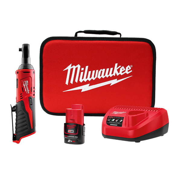 Milwaukee Impact Ratchet 3/8" 2Ah12VM12IR-201B Kit