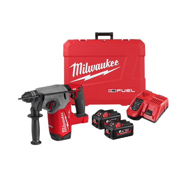 Milwaukee Rotary Hammer SDS+ 26mmM18FH-602C Kit