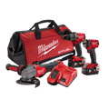 Milwaukee 3 Piece 18VM18FPP3B3502B Combo