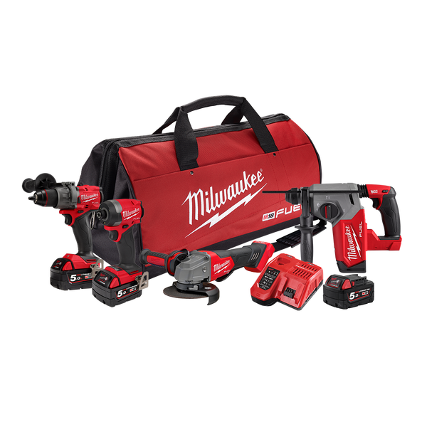 Milwaukee4PiecePowerPack18VM18FPP4A3503BCombo