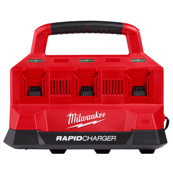 Milwaukee M18 6 Bay PACKOUT Rapid Charger