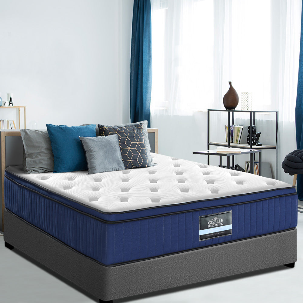 Giselle Bedding 34cm Mattress Cool Gel Memory Foam 7 Zone King