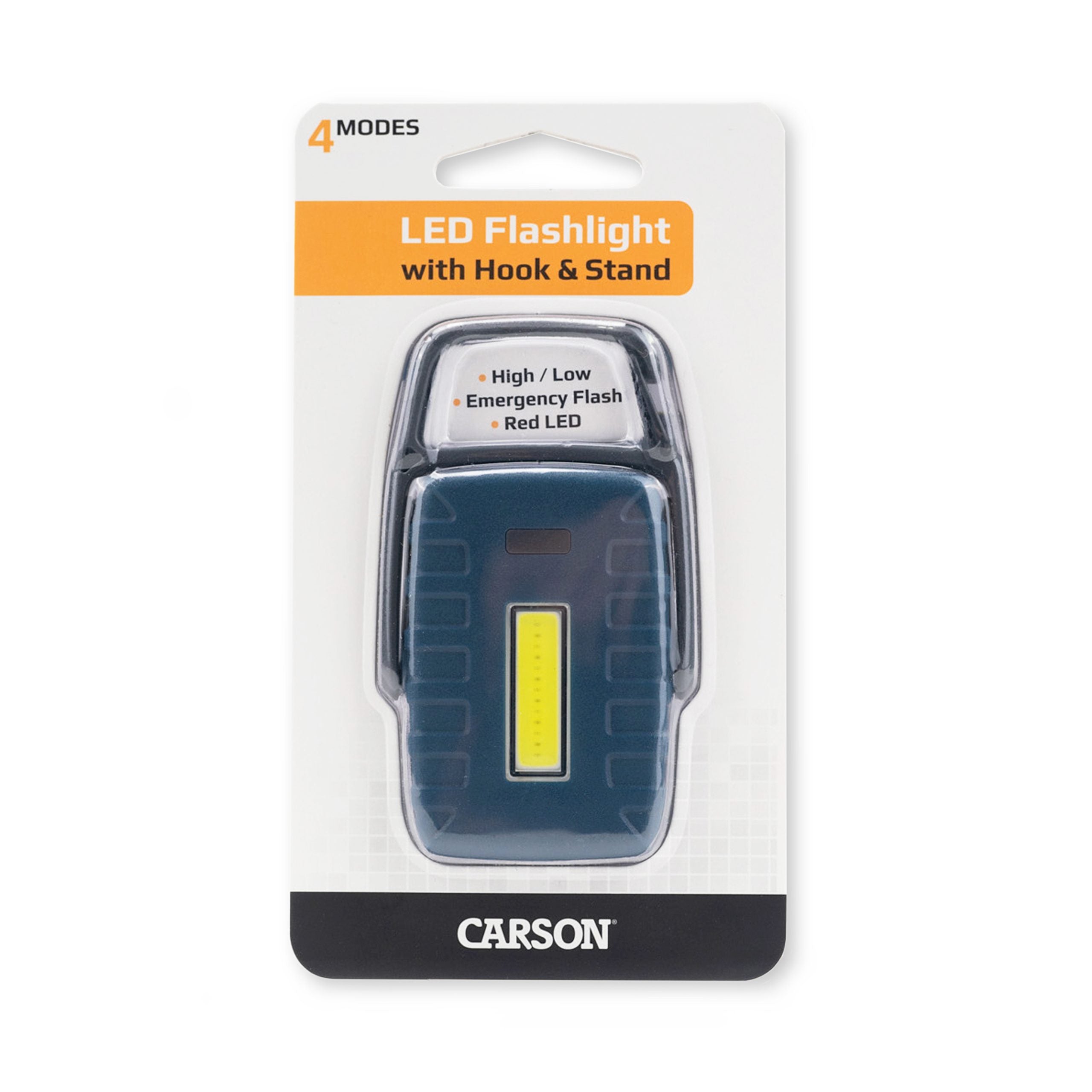 LED FLASHLIGHT & HOOK STAND