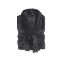 L/XL Microplush Robe Charcoal