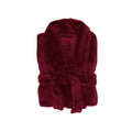 M/L Microplush Robe Merlot