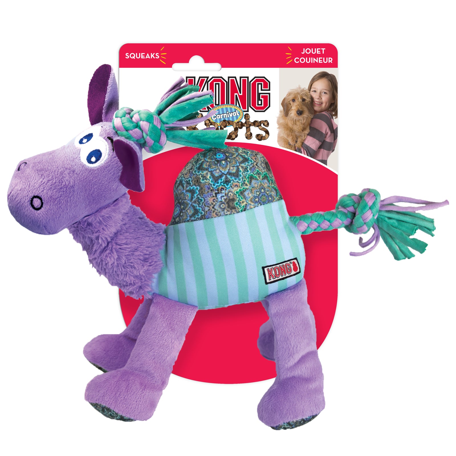 KONG Knots Carnival Camel - Md/Lg