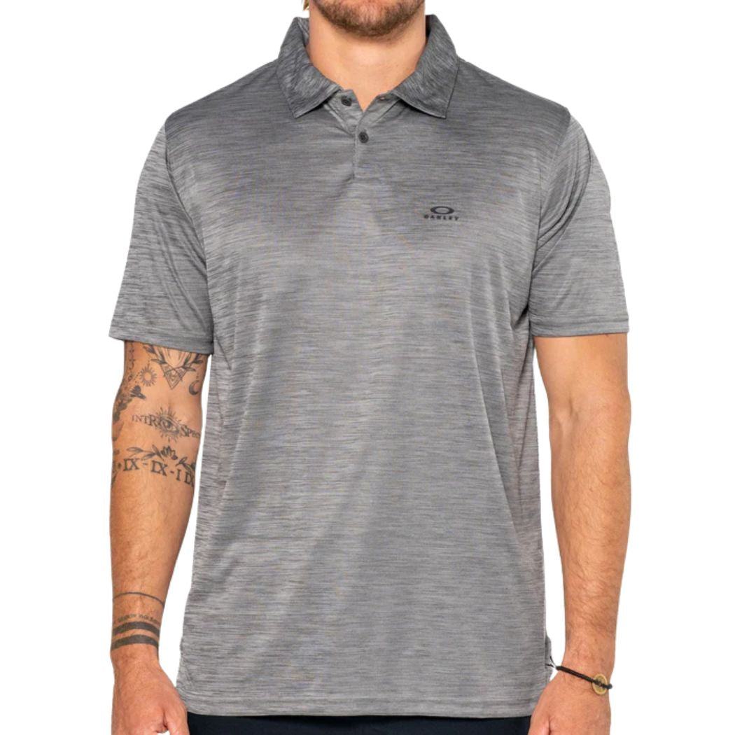 Oakley Mens Galaxy Polo Shirt - NEW GRANITE HTHR - XL