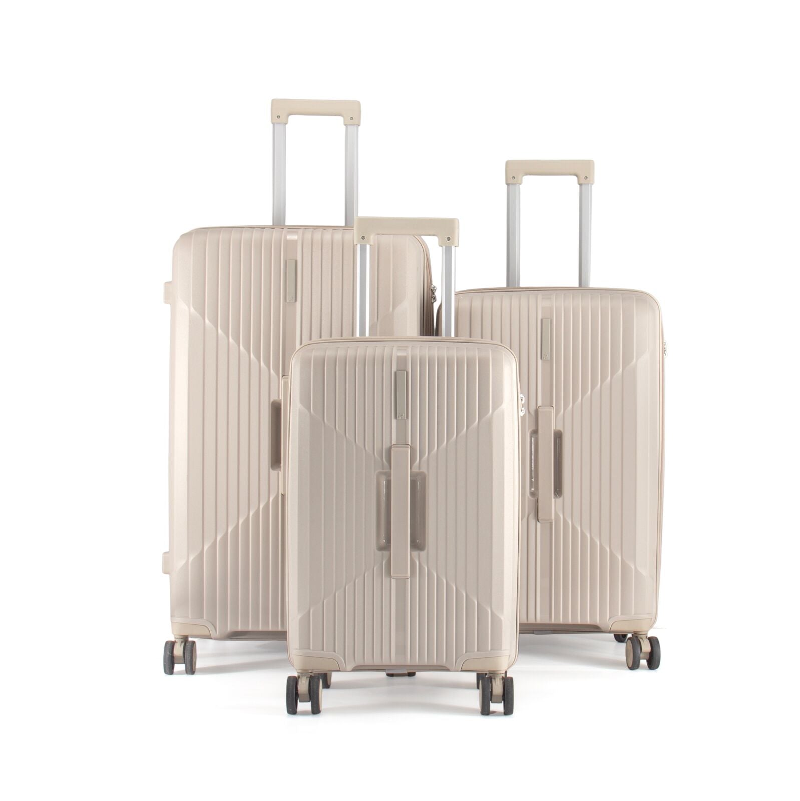 Paklite Charter Luggage 3 Piece Set - Toffee