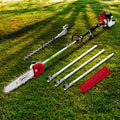 Giantz 62CC Pole Chainsaw Hedge Trimmer 12in Chain Saw 4.3m Long Reach