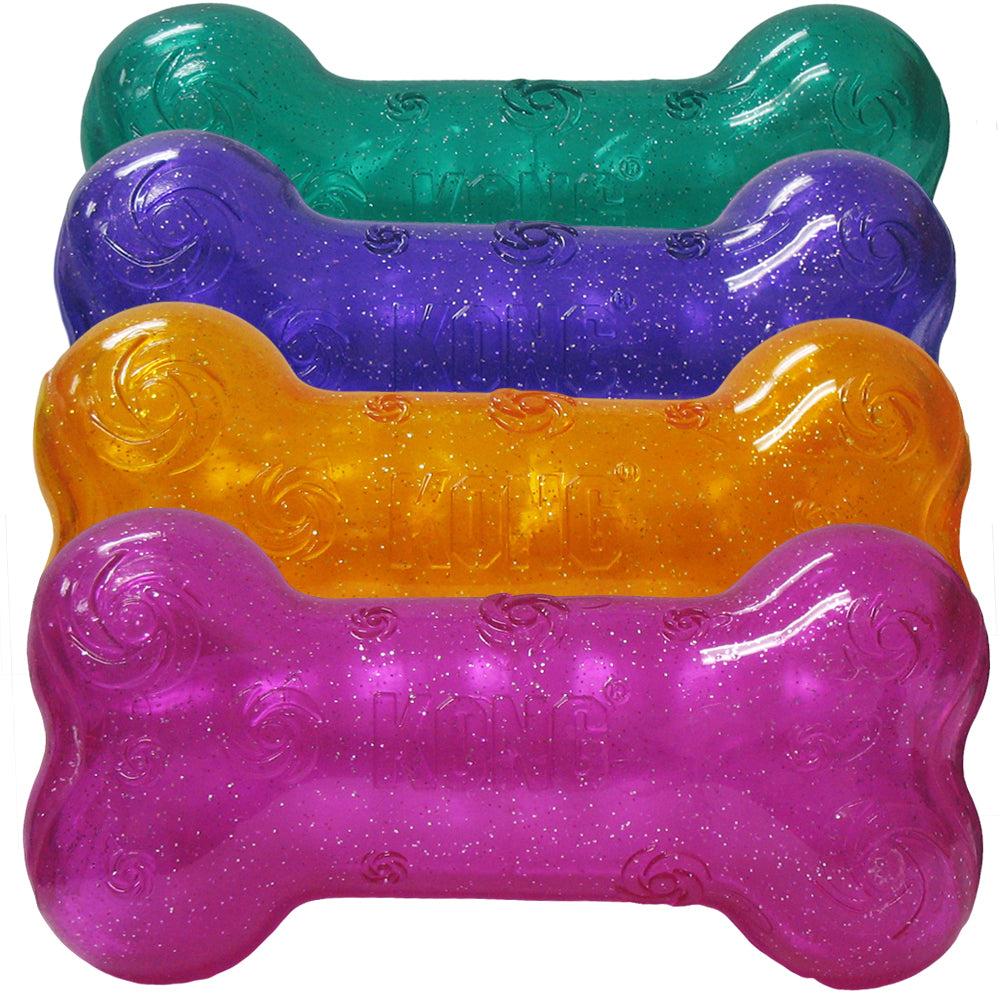 KONG Squeezz Crackle Bone Large