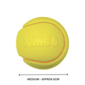 KONG Squeezz Durable Non-Tox Squeaker Ball Dog Toy - Large