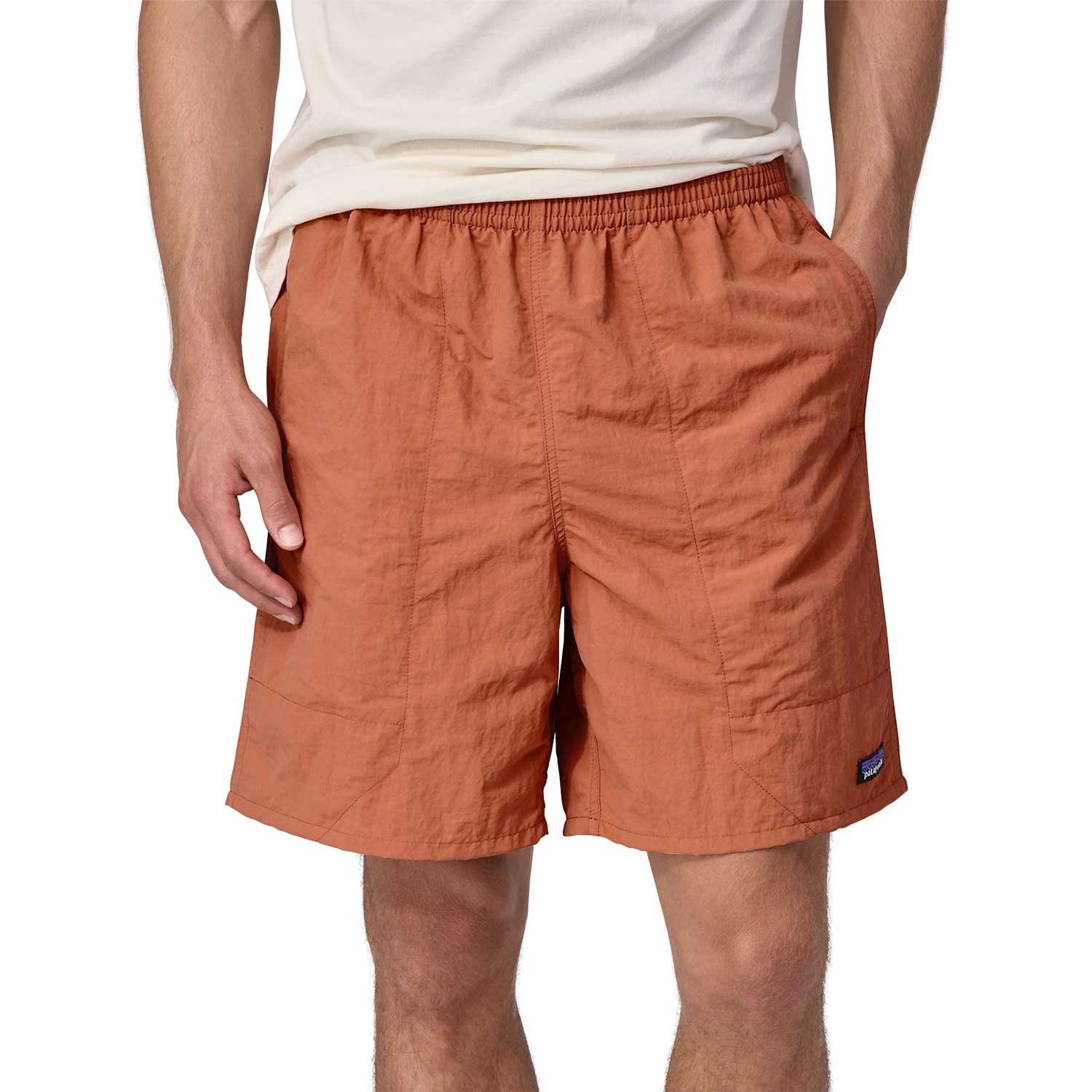 Patagonia Men's Baggies Longs 7 inch Shorts - Coal Orange - XXL