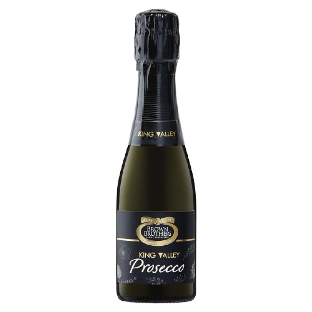 Brown Brothers NV Prosecco Piccolo Wine 200 ml (Pack of 24)