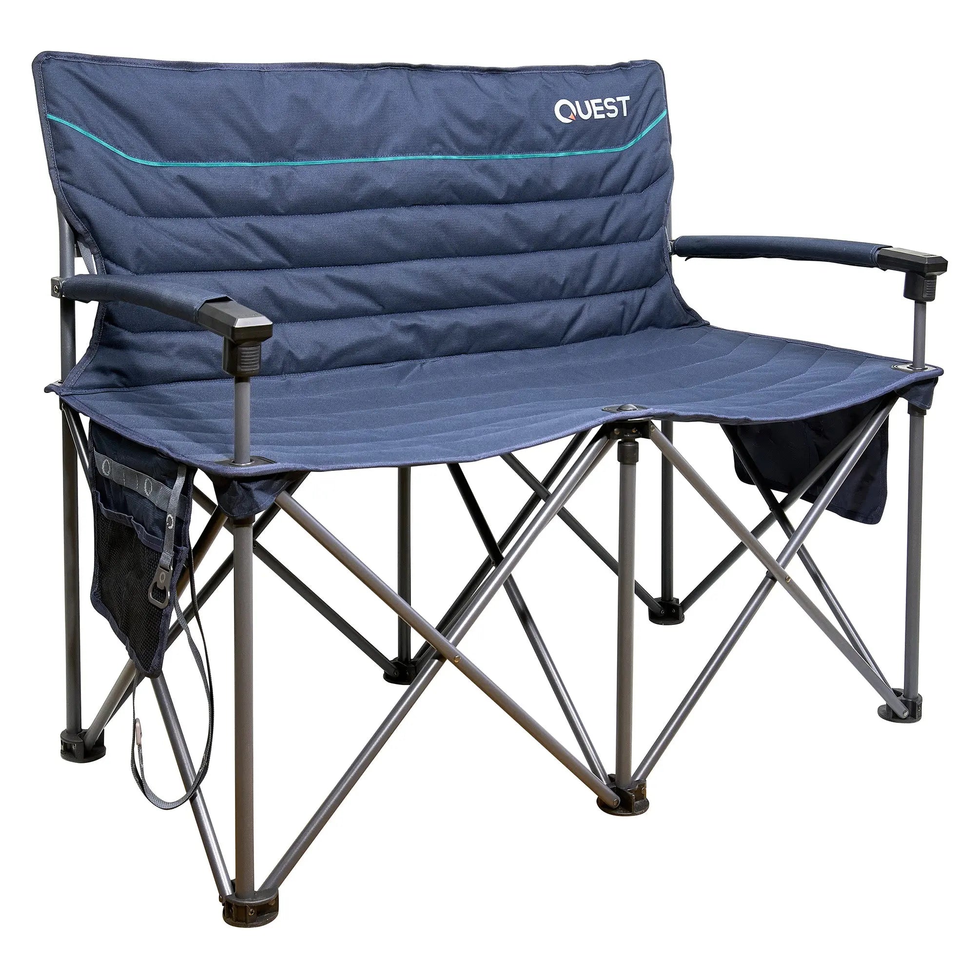 Quest Castaway 2 Seater Sofa - Midnight