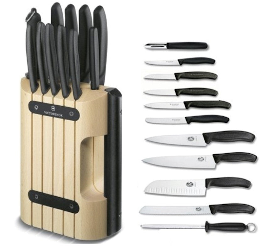 Victorinox 11 Piece Cutlery Block Set